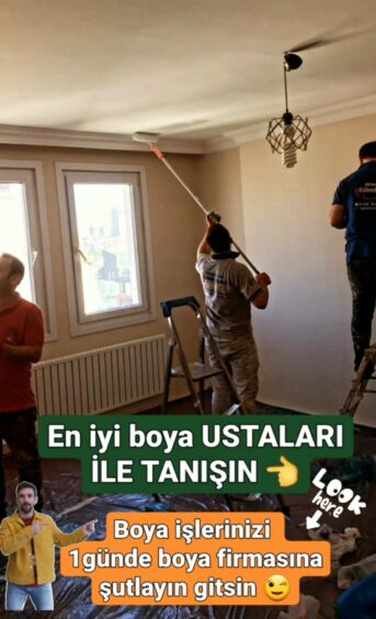 #Ataşehir Rezidans Boya Ekibi