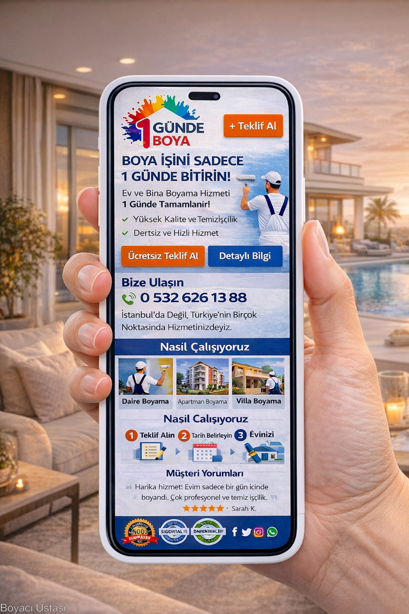 İstanbul boyacı ustaları