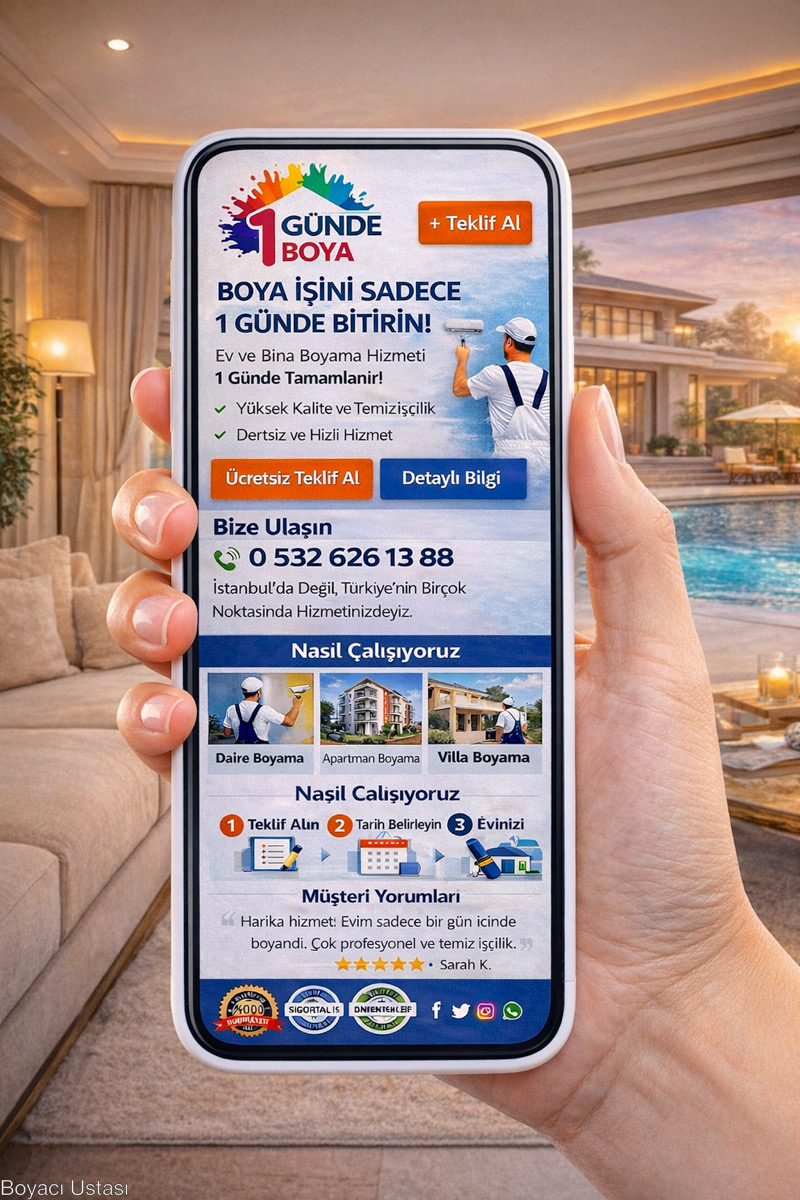 Boyacı ustası arayış