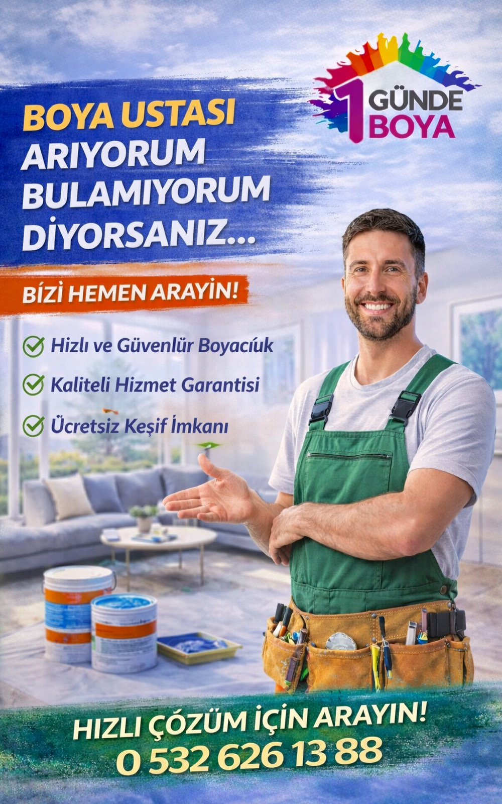 Boyacı ustası fiyat bilgisi