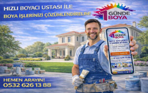 Yukarı dudulu boyacı ustası