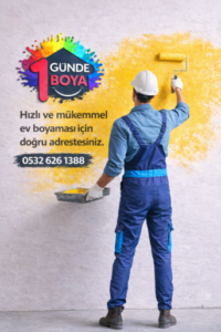 Ataşehir’in pratik hızlı boyacı ustaları
