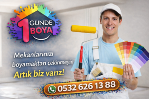 Sahrayıcedit ev boyaması