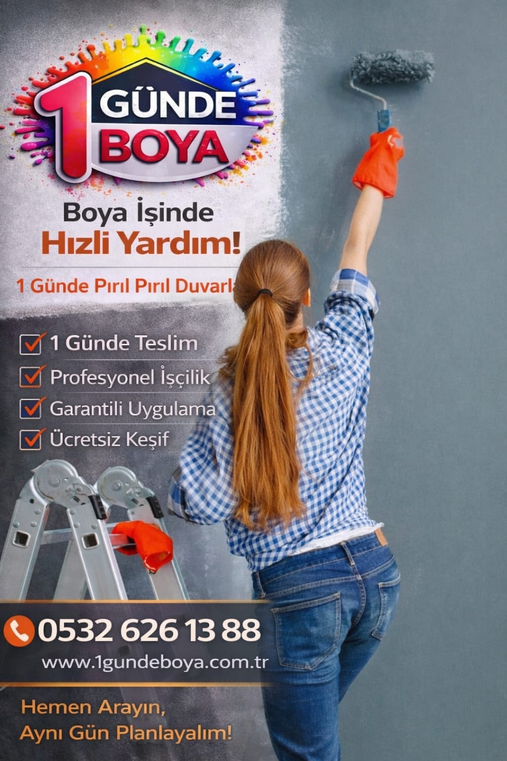 Çekmeköy Park Evleri badana boya ustaları için bizi arayınız