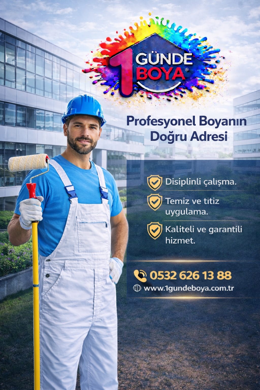 Sarıgazi’nin Ev • Konut • Villa • Tavan • Duvar • Badana • Boya Yenileme • Onarım