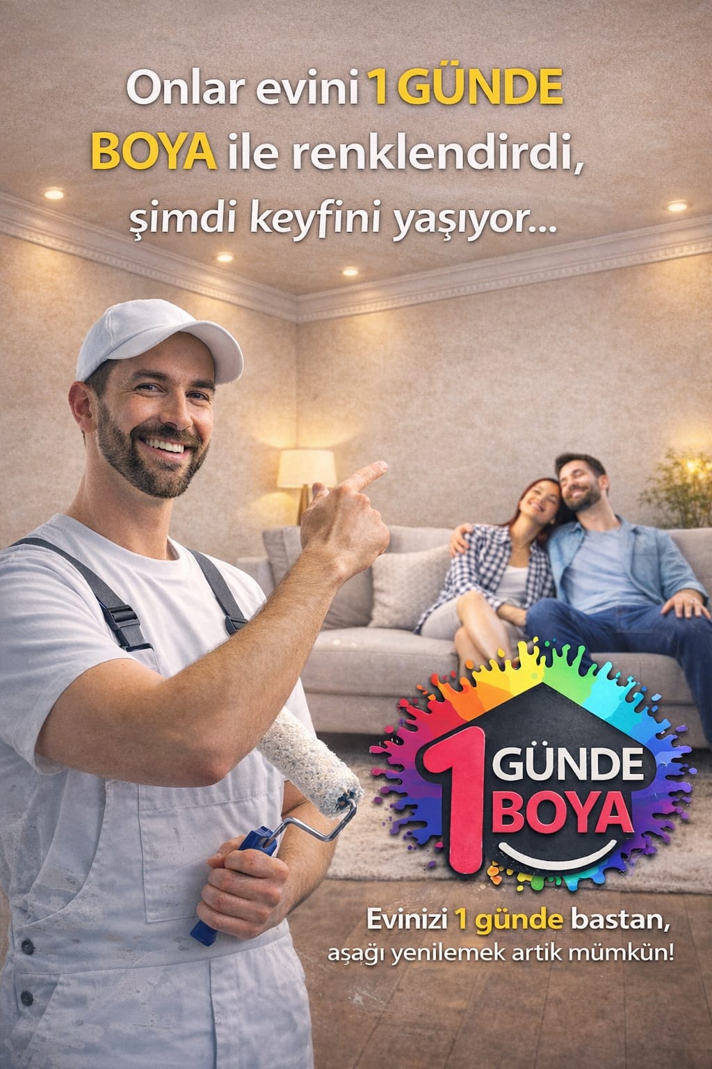 Haramidere ‘de Satılık veya kiralık dairenizi yeni sahiplerine ve kiracılarına hazır hale getiriyoruz.