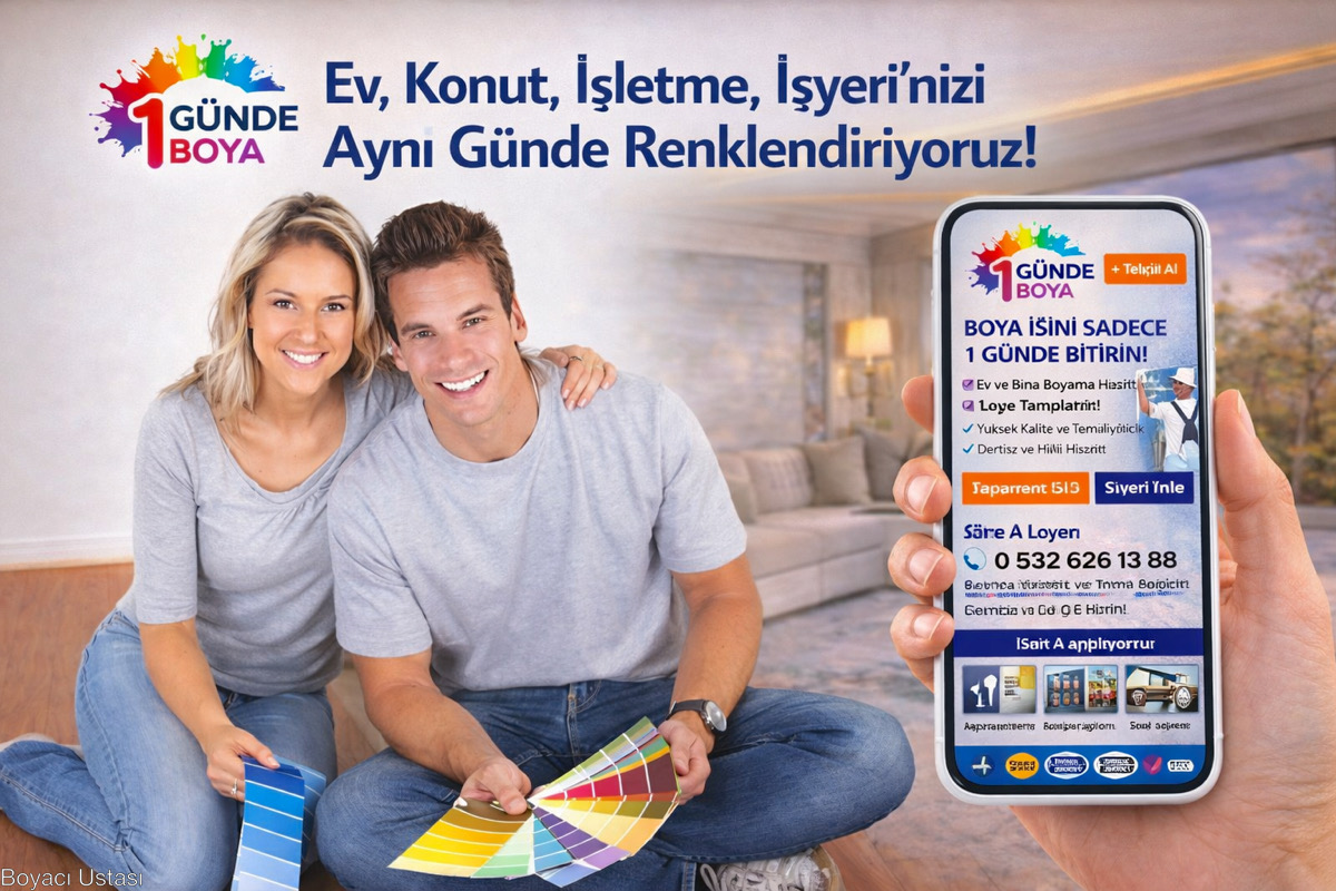 Maltepe’de Boya Ustası. 20 yılı aşkın bölge tecrübesi, iki ekip ve kendi ustalarımızla yanınızdayız.