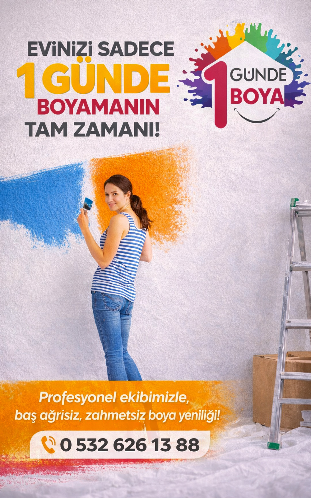 Toki Evleri Boyacı Ustası Ekibi, Boya Badana Ustası | Boyacı işleri ve Tadilat Hizmetleri