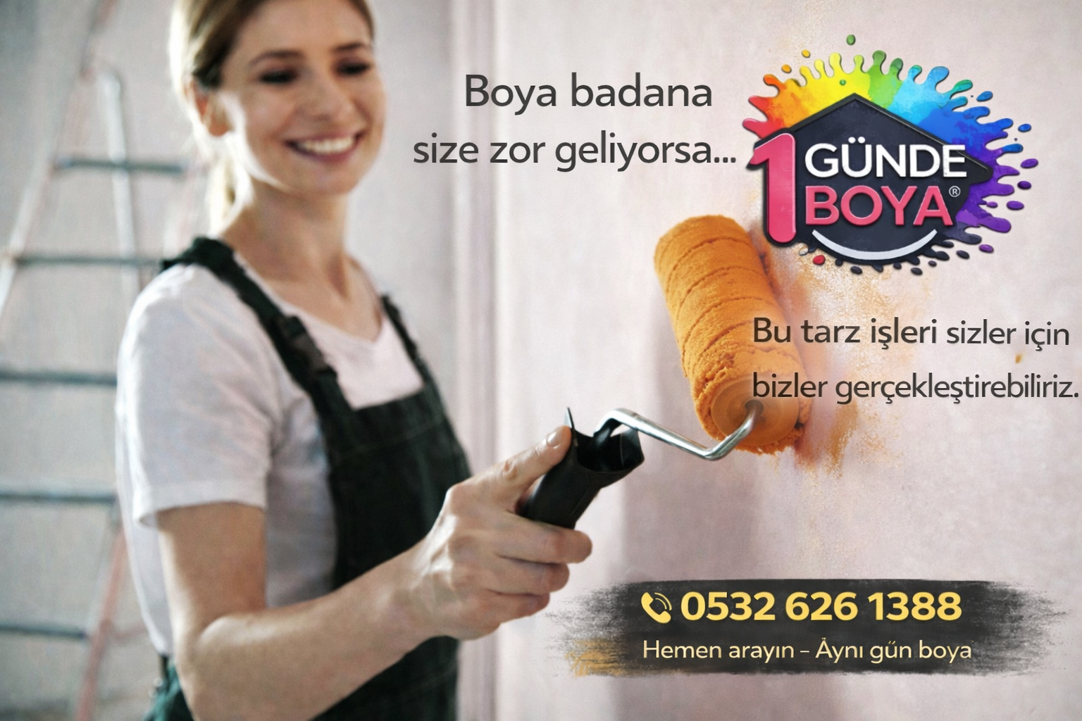 Mecidiyeköy’de Boya, Badana, Bakım ve Onarım İçin Ustanız Burada