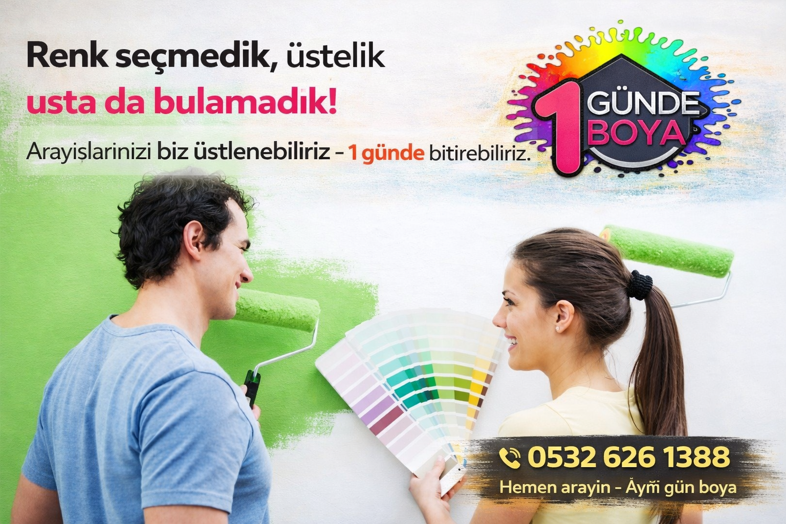 Bizim Mahalle Boyacı Ustası | Profesyonel ve Hızlı Boya Çözümleri